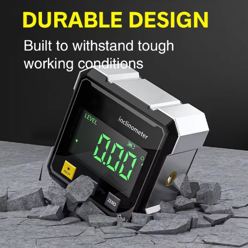 Digitální magnetický boční laserový sklonoměr